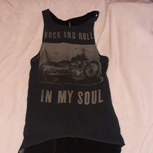 ROCK AND ROLL IN MY SOUL; long tail top